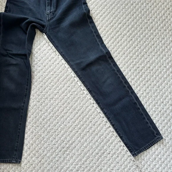 Toteme Black Regular Fit Straight Jeans - Picture 9 of 9